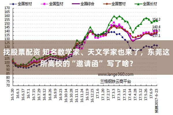 找股票配资 知名数学家、天文学家也来了，东莞这所高校的“邀请函” 写了啥？