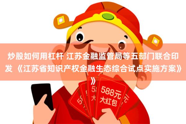 炒股如何用杠杆 江苏金融监管局等五部门联合印发 《江苏省知识产权金融生态综合试点实施方案》