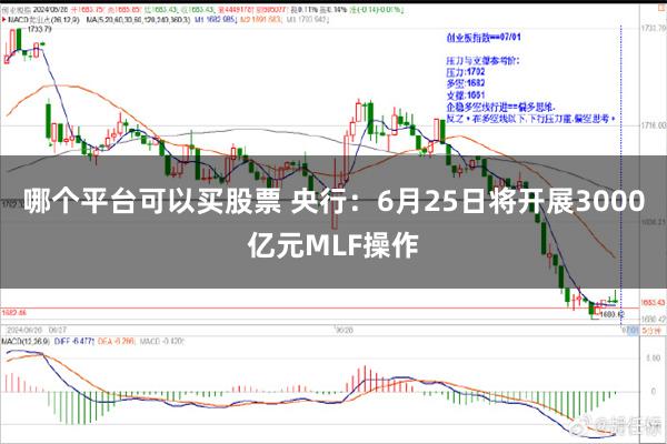 哪个平台可以买股票 央行：6月25日将开展3000亿元MLF操作
