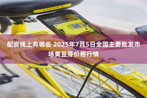 配资线上有哪些 2025年7月5日全国主要批发市场黄豆芽价格行情
