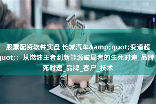 股票配资软件实盘 长城汽车&quot;变道超车&quot;：从燃油王者到新能源破局者的生死时速_品牌_客户_技术